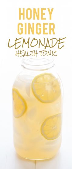 Honey Ginger Lemonade Health Tonic