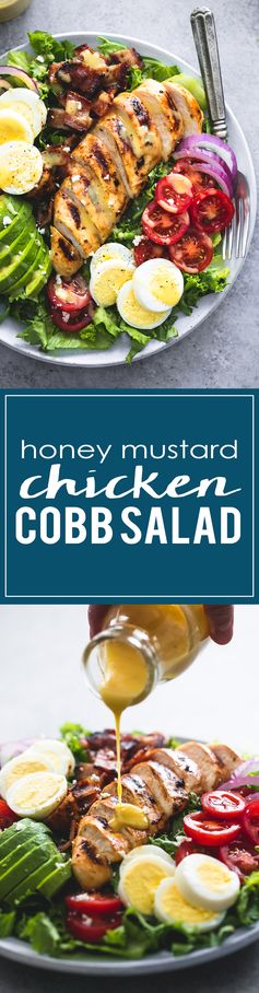 Honey Mustard Chicken Cobb Salad