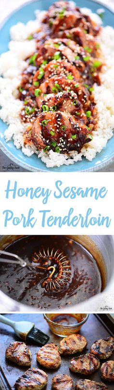 Honey Sesame Pork Tenderloin