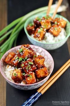 Honey Sesame Tofu