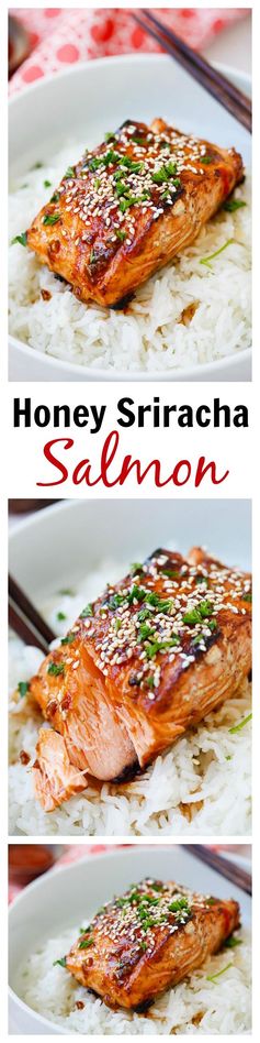 Honey Sriracha Salmon