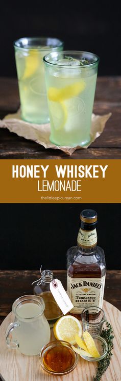 Honey Whiskey Lemonade