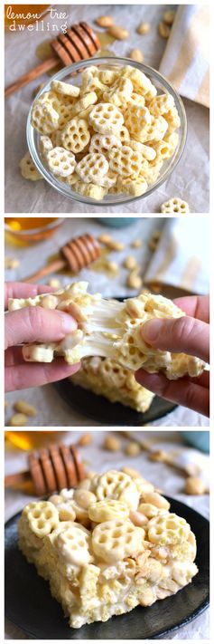 Honeycomb Marshmallow Treats