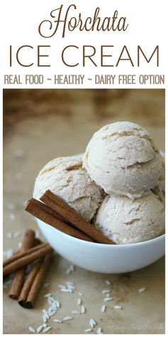 Horchata Ice Cream