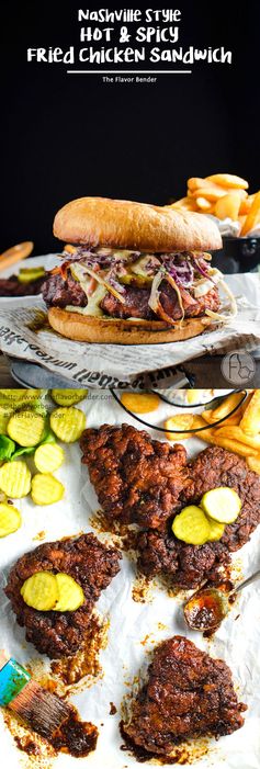 Hot and Spicy Fried Chicken Sandwiches