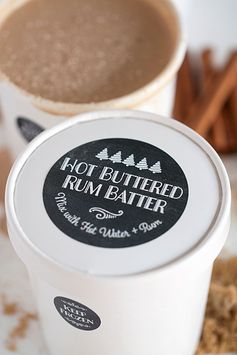 Hot Buttered Rum Batter