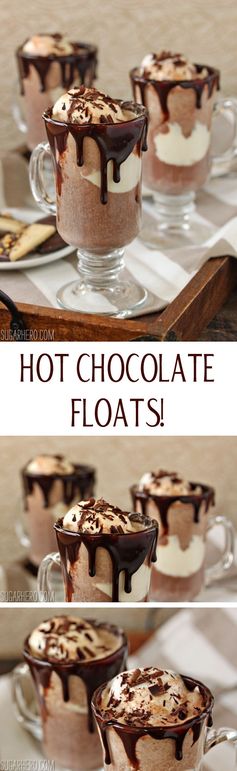 Hot Chocolate Floats