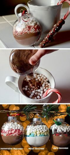 Hot Cocoa Mix Ornaments