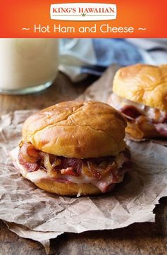 Hot Ham and Cheese with Caramelized Onions