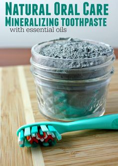 How to Make a Mineralizing Toothpaste