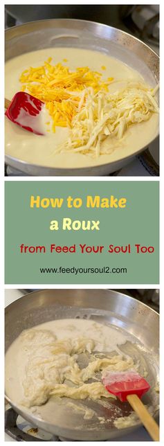 How to Make a Roux and Cheese Sauce