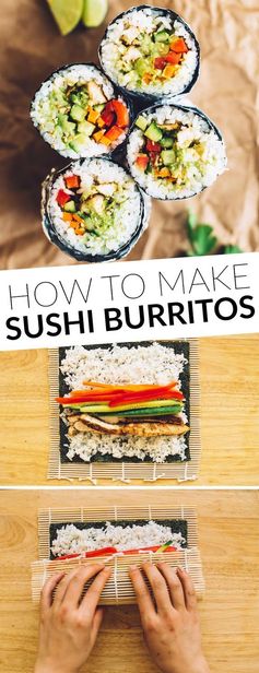 How to Make a Sushi Burrito