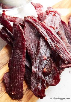 How to Make Beef Jerky in the Oven - Traditoinal Marinade