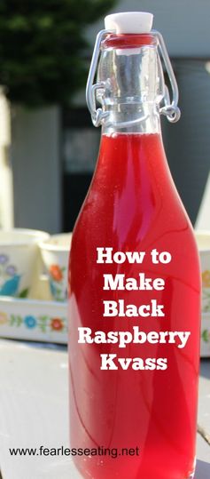 How to Make Black Raspberry Kvass