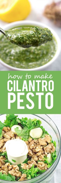 How To Make Cilantro Pesto