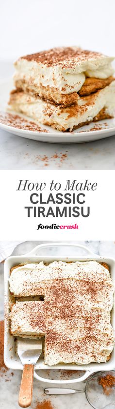 How to Make Classic Tiramisu