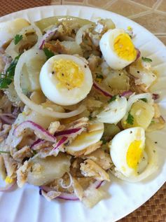 How to Make Codfish Salad(Ensalada De Bacalao