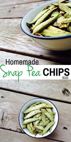 How to Make Homemade Snap Pea Chips