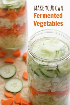 How to Make Lacto-Fermented Vegetables