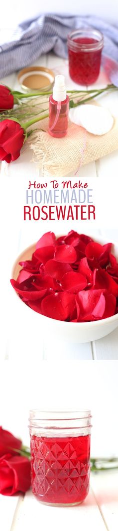 How To Make Rosewater + DIY Rosewater Face Toner