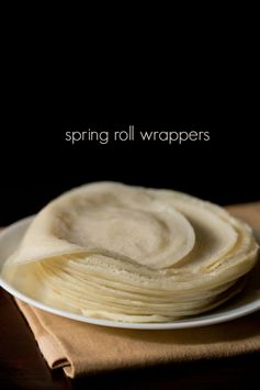 How to make spring roll wrappers