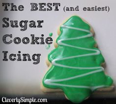 How to Make The Best (and Easiest Sugar Cookie Icing (Glaze