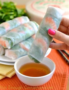 How to Make Vietnamese Fresh Spring Rolls - Step by Step