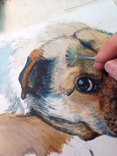 How to Paint a DOG PORTRAIT