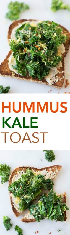 Hummus Kale Toast