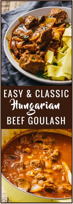 Hungarian beef goulash