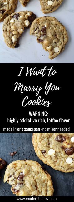 I Want to Marry You Cookies