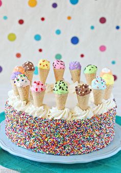 Ice Cream Sundae Cake