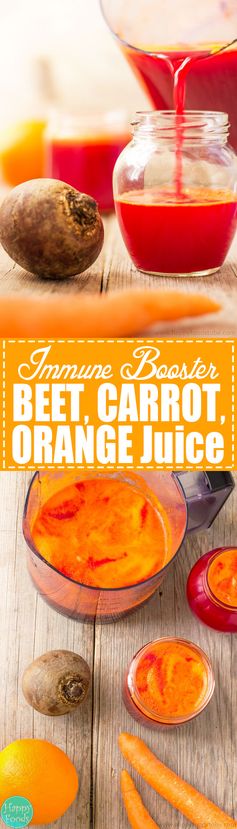 Immune Booster Beet, Carrot & Orange Juice