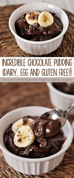 Incredible Chocolate Pudding (Dairy and Egg Free