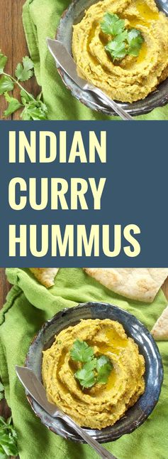 Indian Curry Hummus