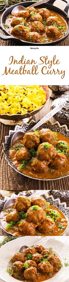 Indian Style Meatball Curry