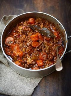 Insanely good oxtail stew