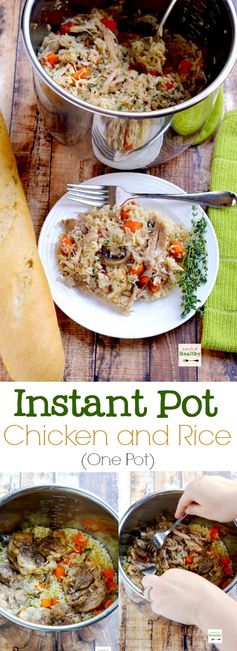 Instant Pot Chicken and Rice