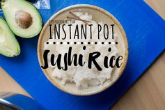 Instant Pot Recipe | Sushi Rice + Maki Roll Idea