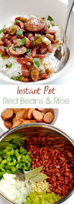 Instant Pot Red Beans and Rice