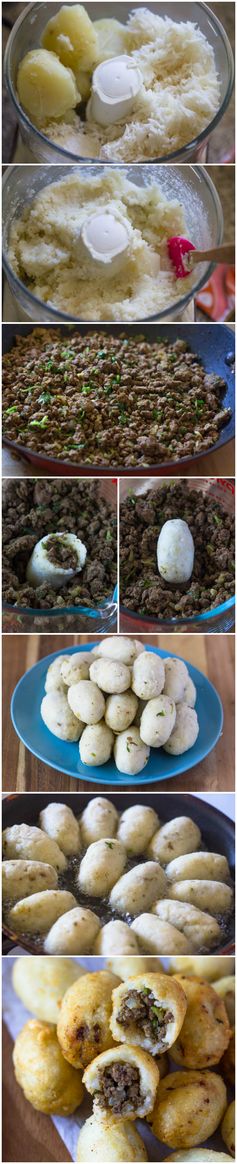 Iraqi Rice & Potato Balls (Kubbat timman, Arancini