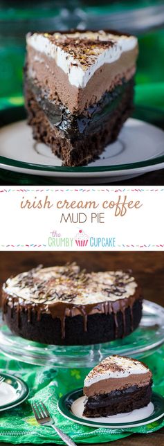 Irish Cream Coffee Mud Pie #SundaySupper