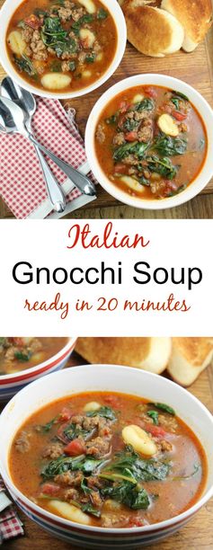 Italian Gnocchi Soup