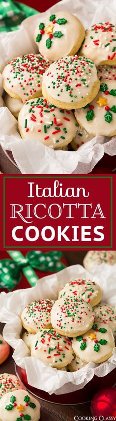 Italian Ricotta Cookies