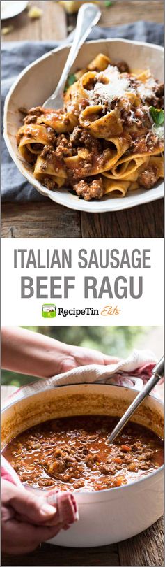 Italian Sausage & Beef Ragu