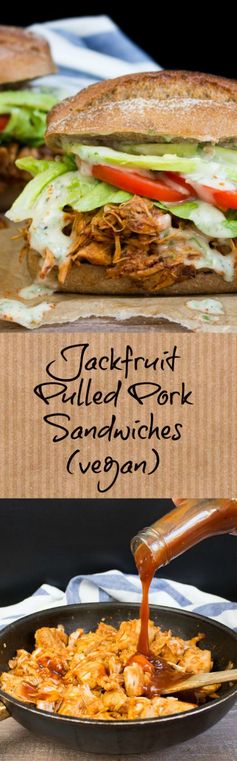 Jackfruit Pulled Pork Sandwiches