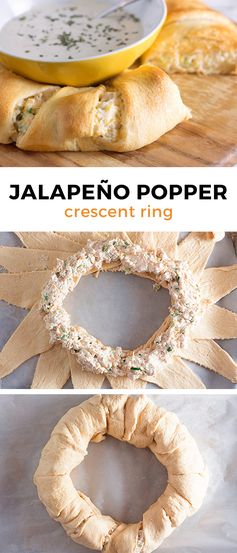 Jalapeño Popper Crescent Ring