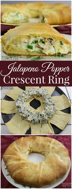 Jalapeno Popper Crescent Ring