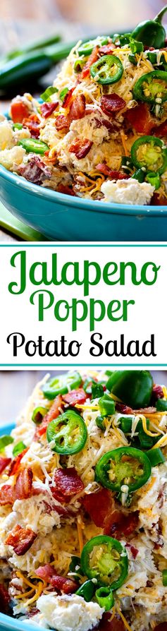 Jalapeno Popper Potato Salad