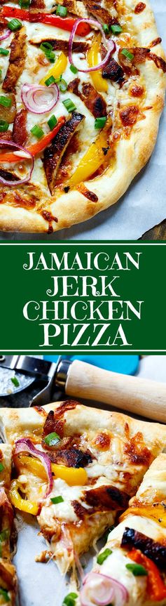 Jamaican Jerk Chicken Pizza